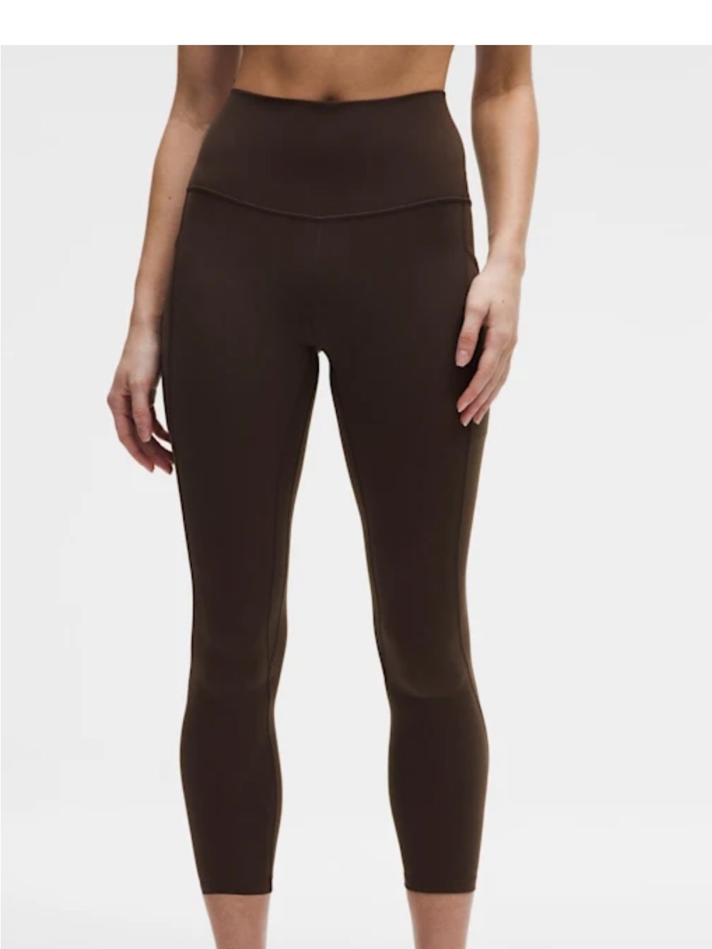 NWT!🍋🍋Lululemon Align High Rise Pant 25”🍋🍋. Size 8. Color Walnut Crunch.